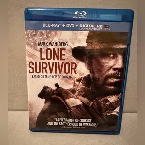 Lone Survivor (Blu-ray + DVD + Digital) Pre Owned